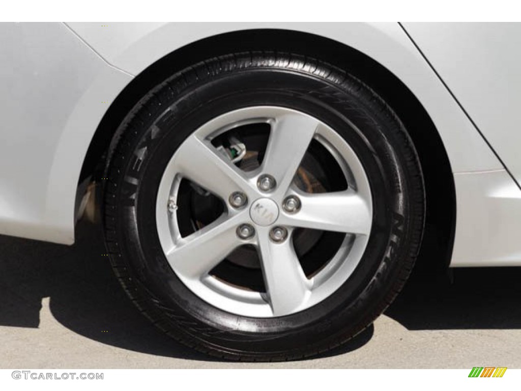 2014 Optima LX - Bright Silver / Gray photo #32