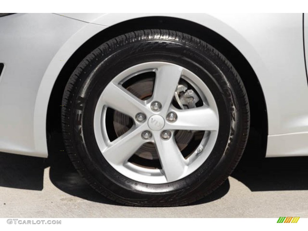 2014 Optima LX - Bright Silver / Gray photo #35