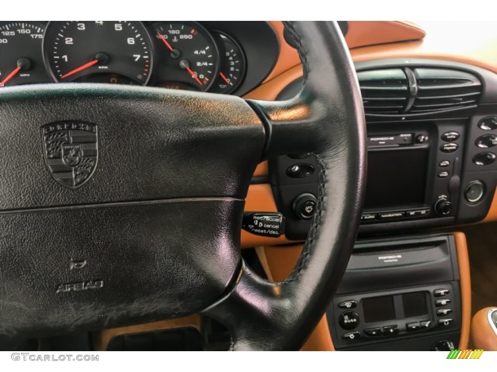 2001 911 Carrera 4 Coupe - Guards Red / Natural Brown photo #20