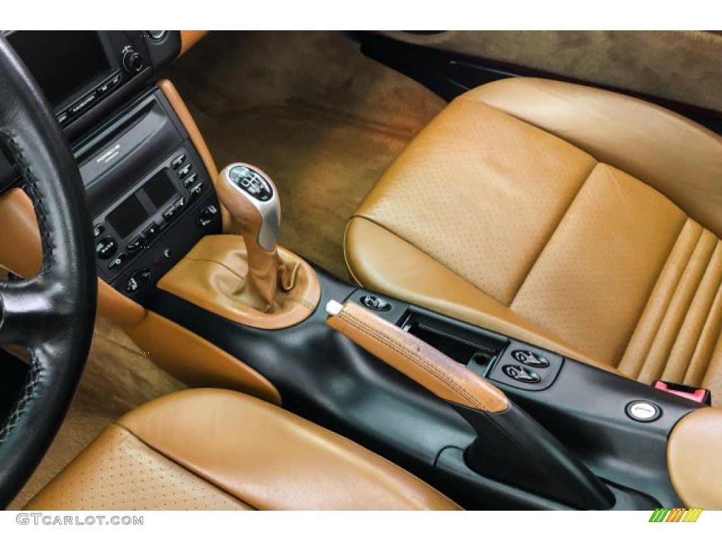 2001 911 Carrera 4 Coupe - Guards Red / Natural Brown photo #23