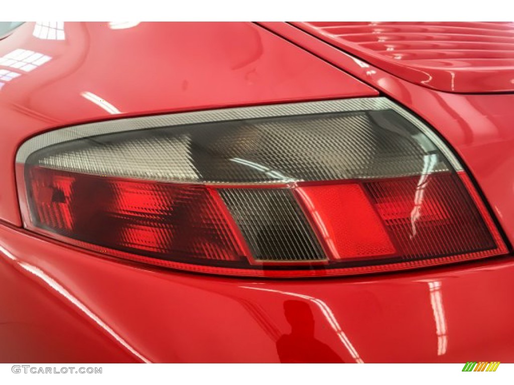 2001 911 Carrera 4 Coupe - Guards Red / Natural Brown photo #26