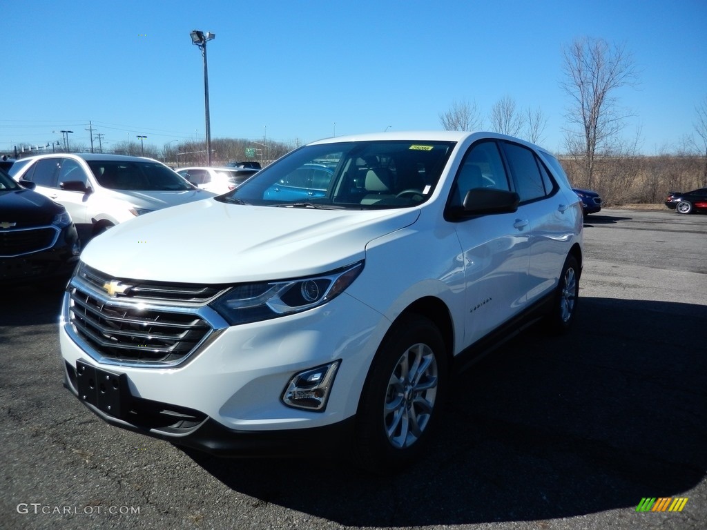 2019 Equinox LS - Summit White / Medium Ash Gray photo #1