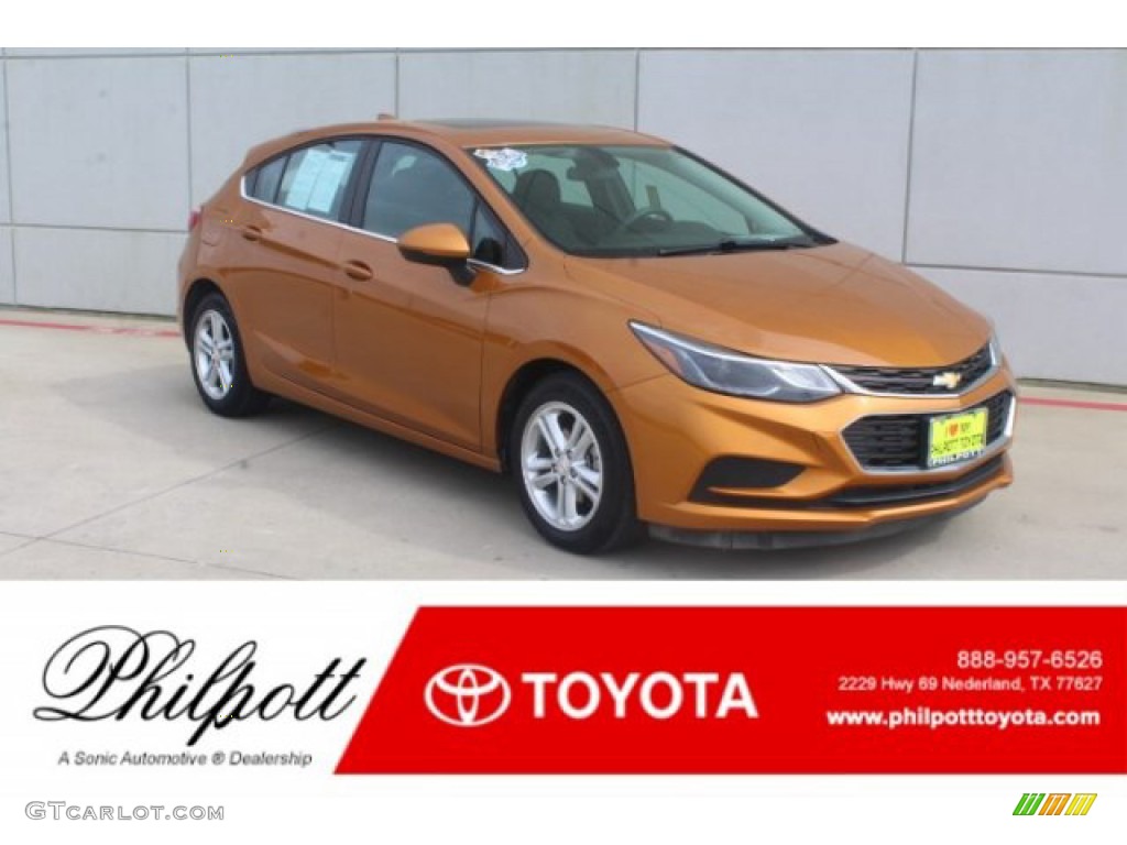 Orange Burst Metallic Chevrolet Cruze