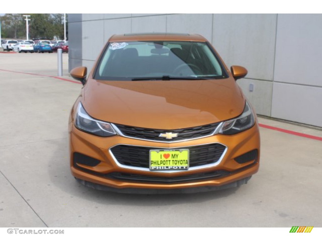 2017 Cruze LT - Orange Burst Metallic / Jet Black photo #3