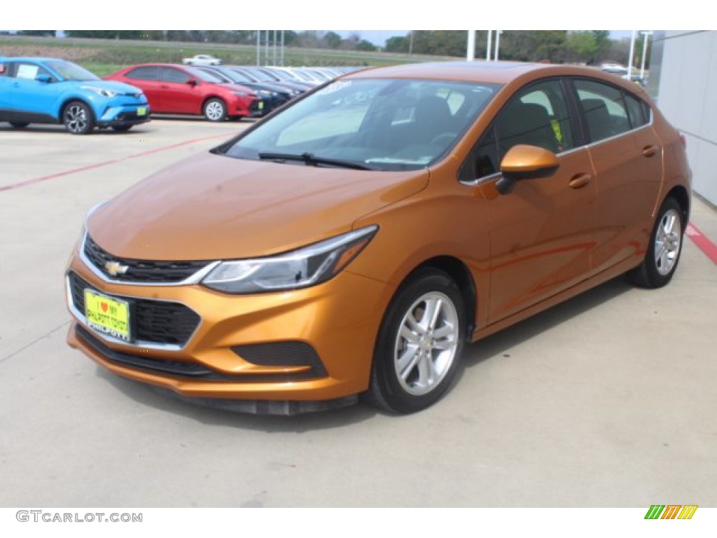 2017 Cruze LT - Orange Burst Metallic / Jet Black photo #4