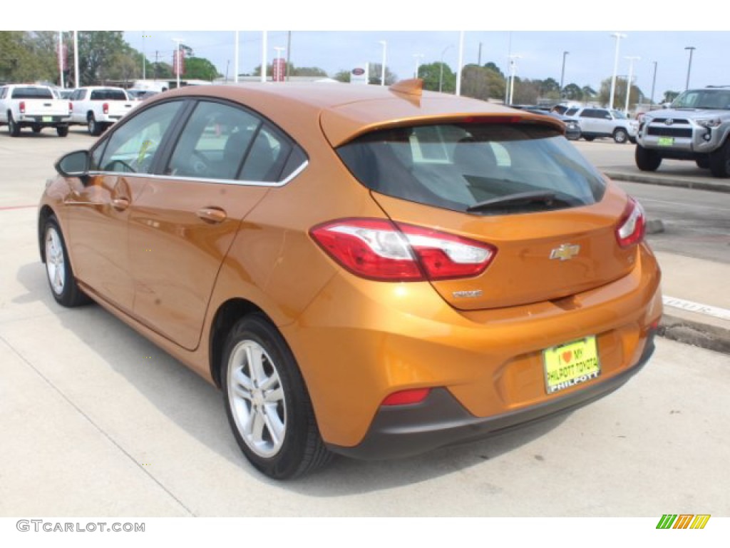 2017 Cruze LT - Orange Burst Metallic / Jet Black photo #6