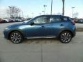 2019 Eternal Blue Mica Mazda CX-3 Grand Touring AWD  photo #2