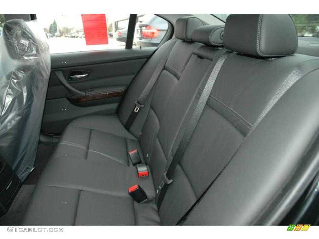 2009 3 Series 328xi Sedan - Black Sapphire Metallic / Black Dakota Leather photo #11