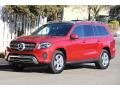 2018 designo Cardinal Red Metallic Mercedes-Benz GLS 450 4Matic  photo #10