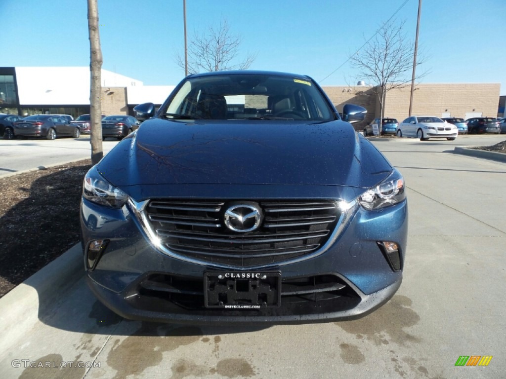 2019 CX-3 Touring AWD - Eternal Blue Mica / Black photo #1