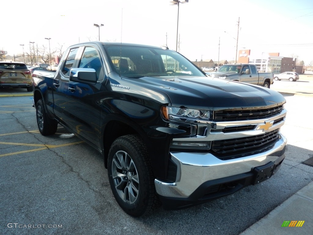 2019 Silverado 1500 LT Double Cab 4WD - Black / Jet Black photo #3
