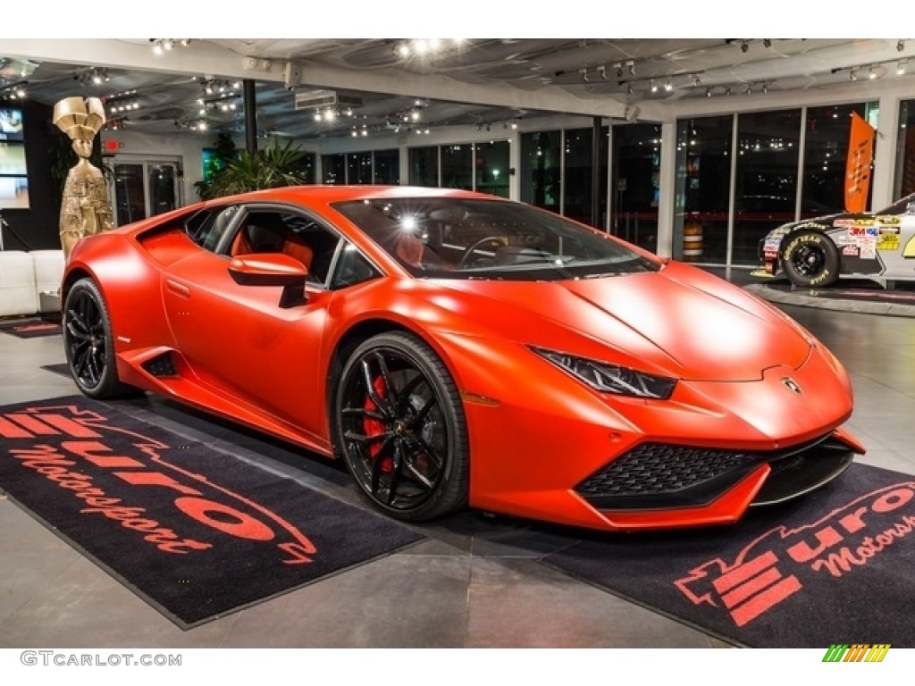 2015 Huracan LP 610-4 - Grigio Lynx Metallic / Rosso Alala/Nero Ade photo #5