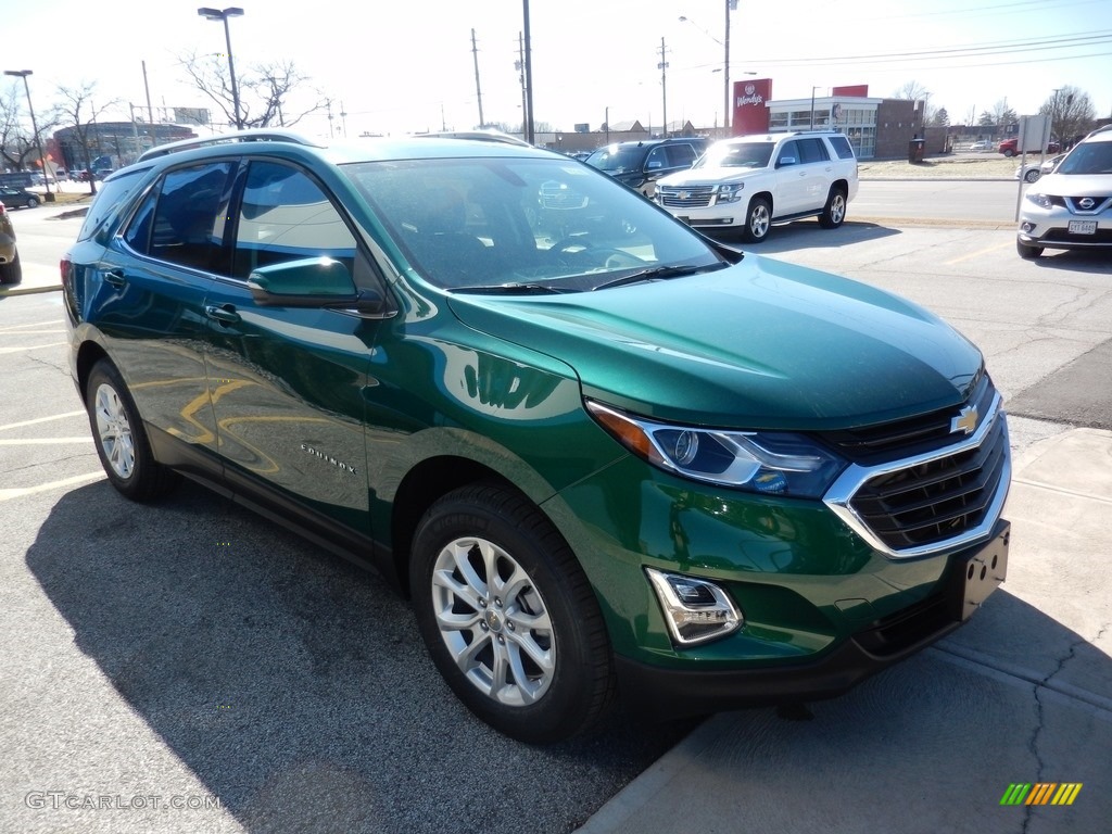 2019 Equinox LT - Ivy Green Metallic / Jet Black photo #3