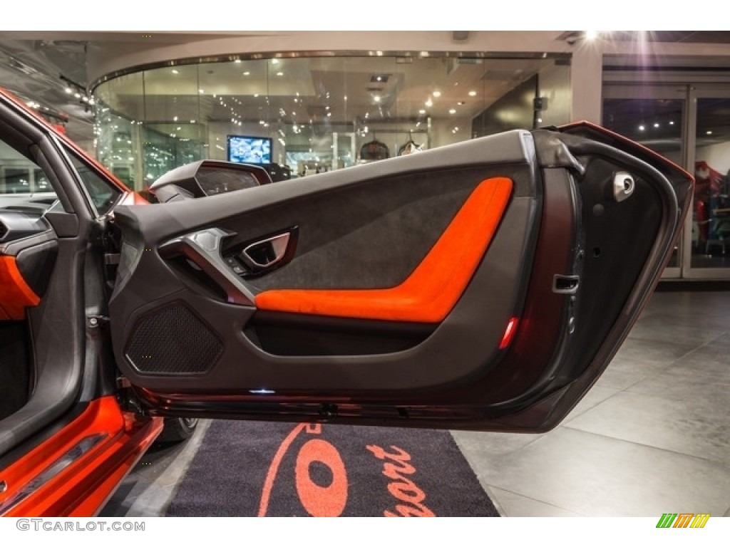 2015 Huracan LP 610-4 - Grigio Lynx Metallic / Rosso Alala/Nero Ade photo #18