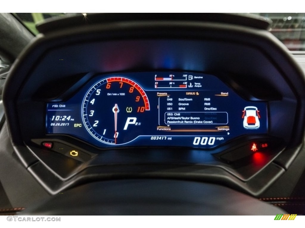 2015 Lamborghini Huracan LP 610-4 Gauges Photos