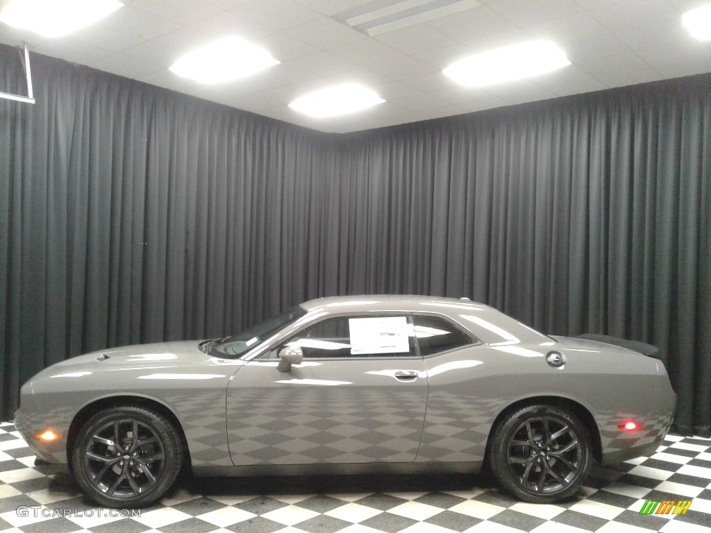 2019 Challenger SXT - Destroyer Gray / Black photo #1