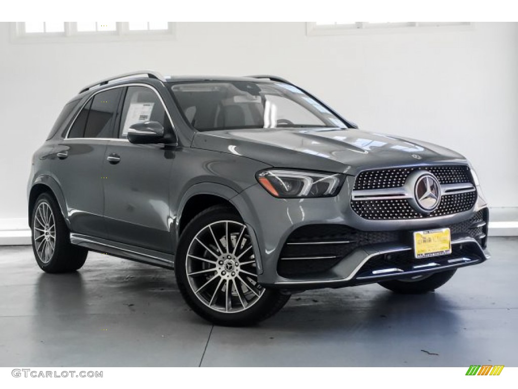 2020 GLE 450 4Matic - Selenite Grey Metallic / Black photo #12