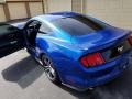 2017 Lightning Blue Ford Mustang Ecoboost Coupe  photo #13