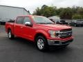 2018 Race Red Ford F150 XLT SuperCrew  photo #7