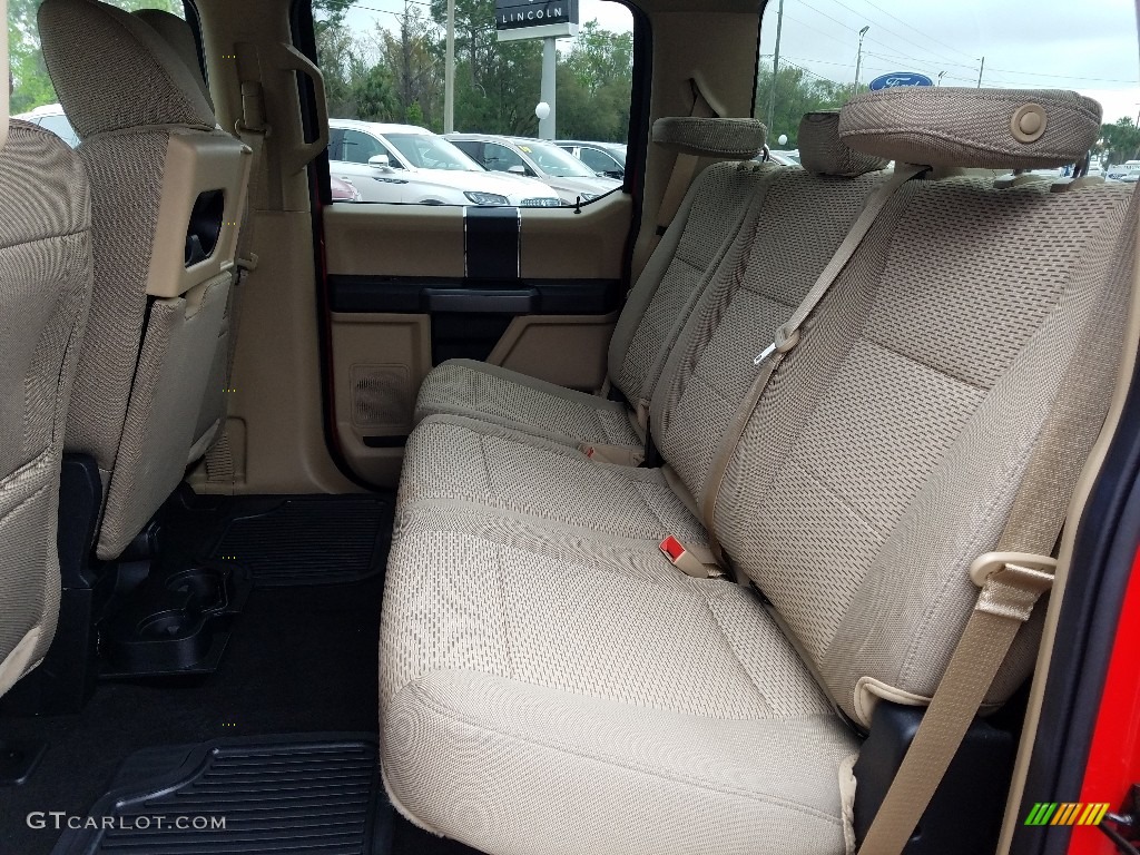 2018 Ford F150 XLT SuperCrew Rear Seat Photo #132336701