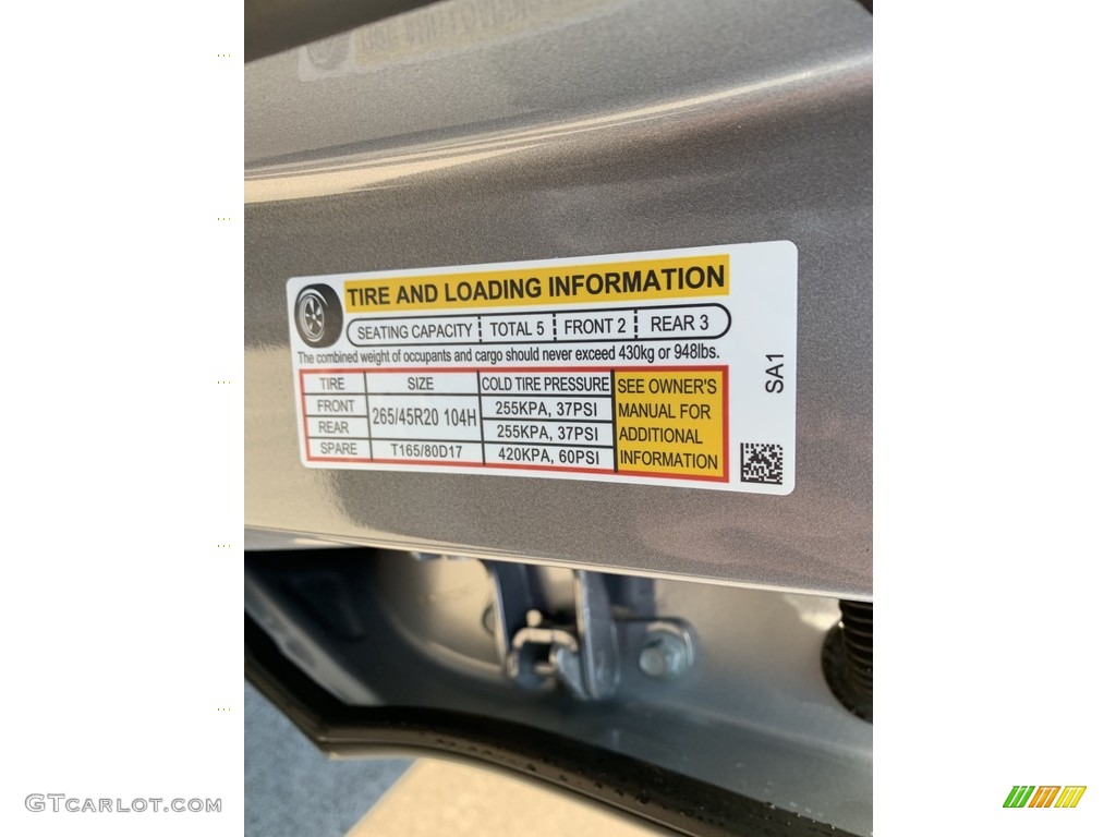 2019 Passport Elite AWD - Lunar Silver Metallic / Black photo #13