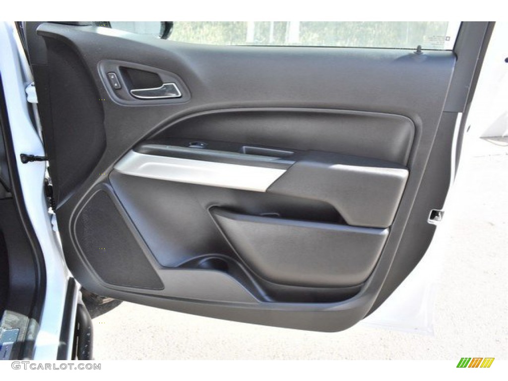 2018 Chevrolet Colorado ZR2 Crew Cab 4x4 Jet Black Door Panel Photo #132337841