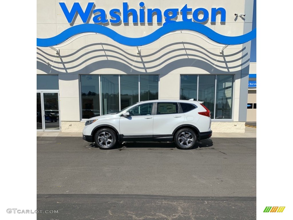 2019 CR-V EX AWD - Platinum White Pearl / Ivory photo #1