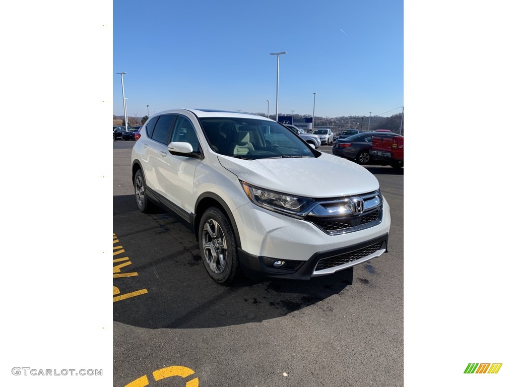 2019 CR-V EX AWD - Platinum White Pearl / Ivory photo #4