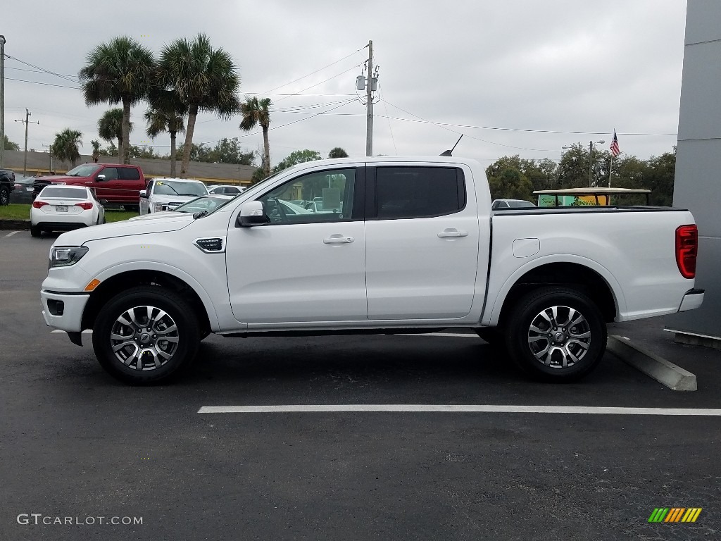 Oxford White 2019 Ford Ranger Lariat SuperCrew Exterior Photo #132339233