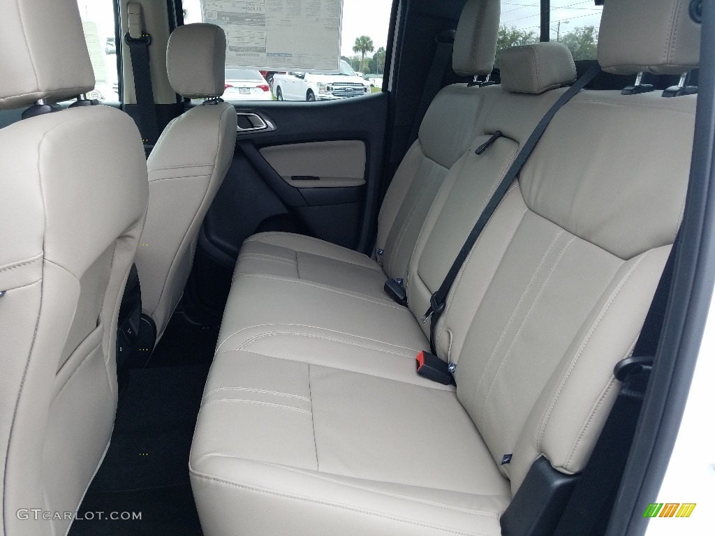 2019 Ford Ranger Lariat SuperCrew Rear Seat Photo #132339350