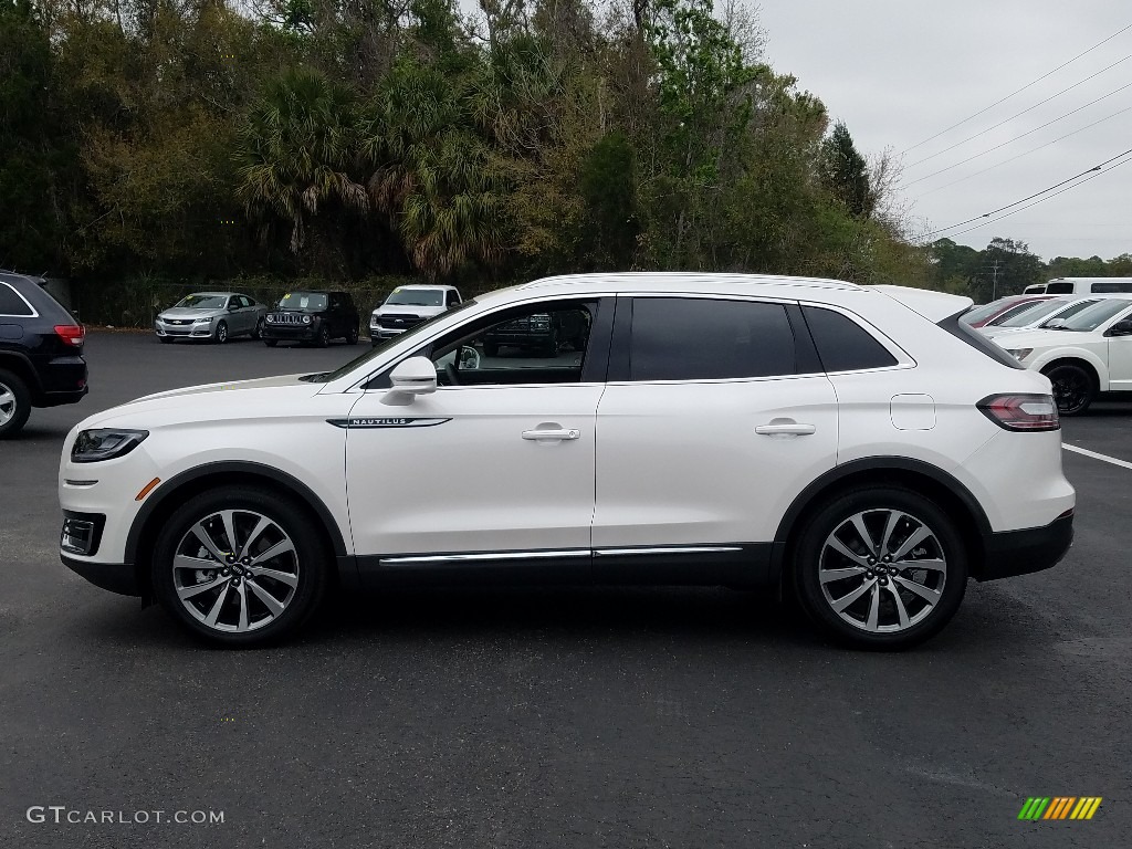 White Platinum 2019 Lincoln Nautilus Select Exterior Photo #132340361