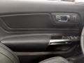 Ebony 2019 Ford Mustang GT Premium Convertible Door Panel