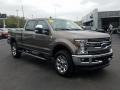 Stone Gray - F250 Super Duty Lariat Crew Cab 4x4 Photo No. 7