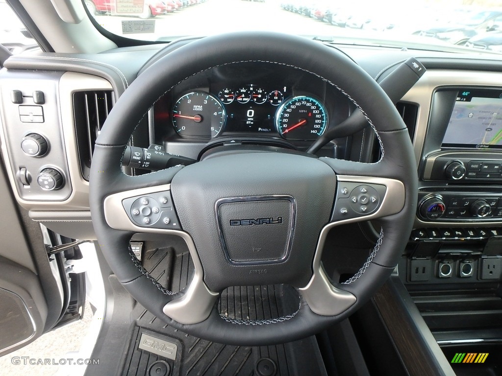 2019 Sierra 2500HD Denali Crew Cab 4WD - White Frost Tricoat / Jet Black photo #17