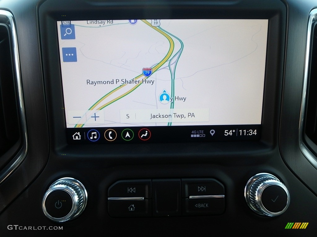 2019 GMC Sierra 1500 AT4 Crew Cab 4WD Navigation Photo #132341585