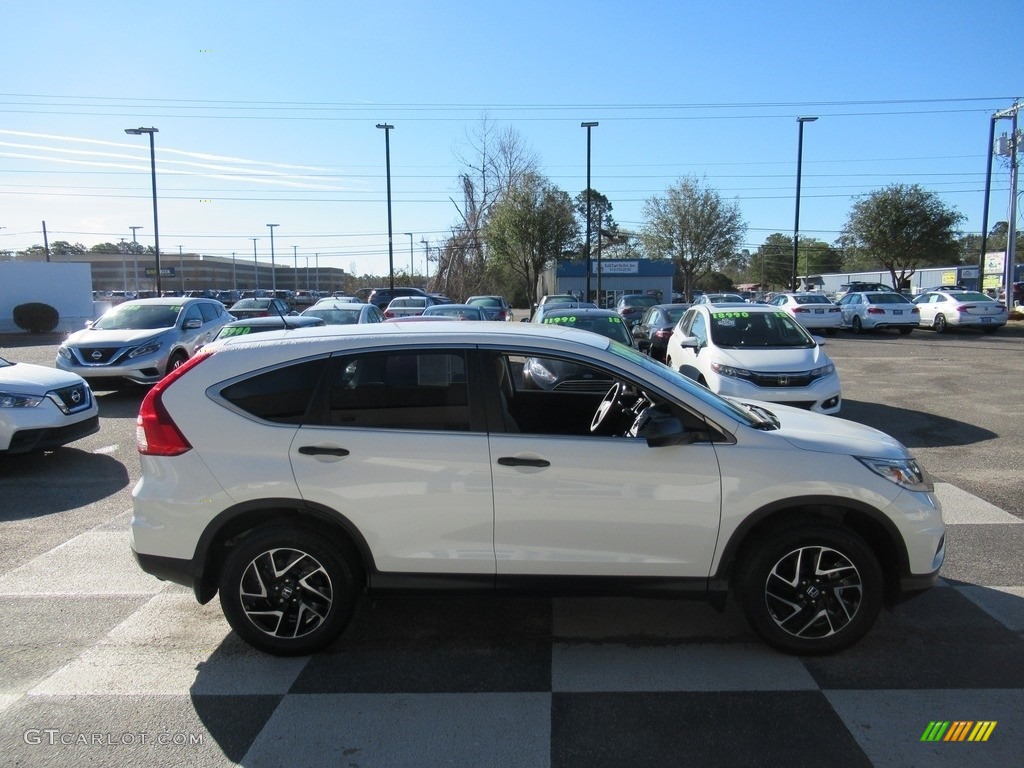 2016 CR-V SE - White Diamond Pearl / Beige photo #3