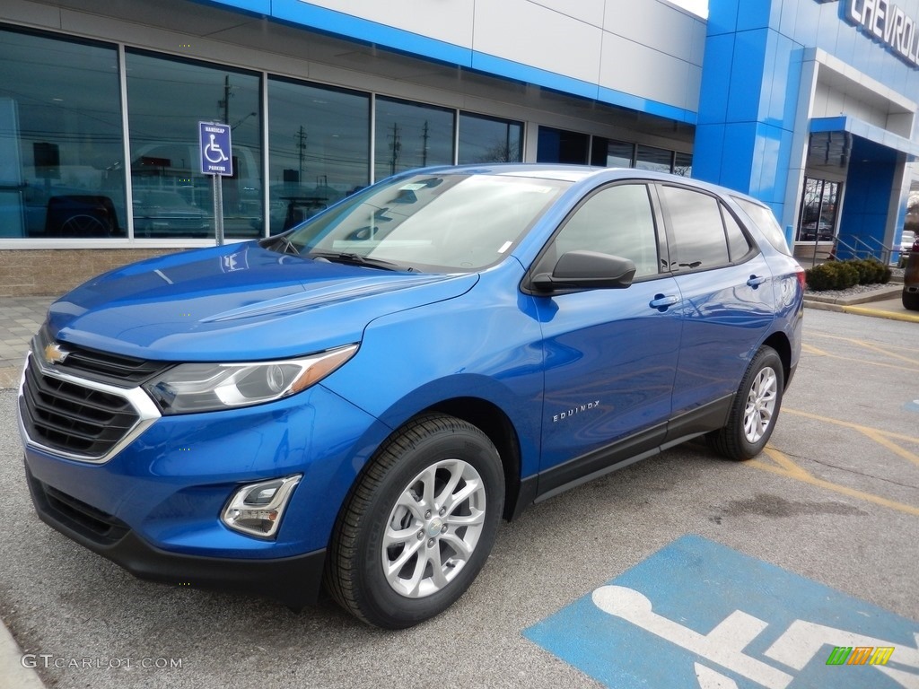 2019 Equinox LS - Kinetic Blue Metallic / Medium Ash Gray photo #1
