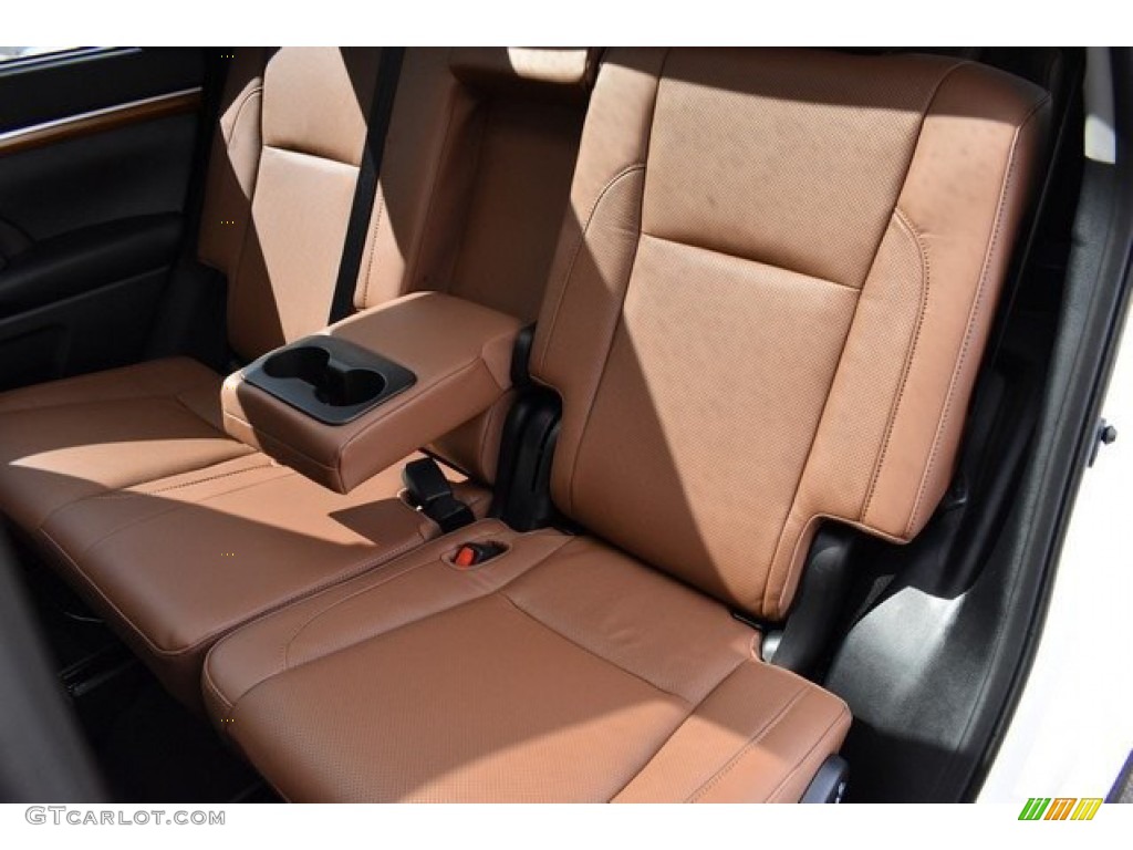 2019 Highlander Limited Platinum AWD - Blizzard Pearl White / Saddle Tan photo #10