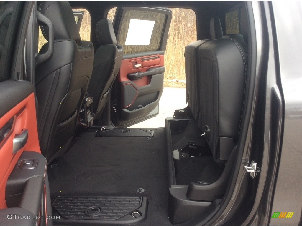 2019 1500 Rebel Crew Cab 4x4 - Granite Crystal Metallic / Black/Red photo #19
