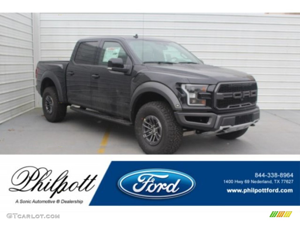 2019 F150 SVT Raptor SuperCrew 4x4 - Agate Black / Raptor Black photo #1