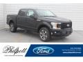 2019 Agate Black Ford F150 STX SuperCrew 4x4  photo #1