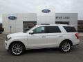 White Platinum Metallic Tri-Coat 2019 Ford Expedition Limited 4x4