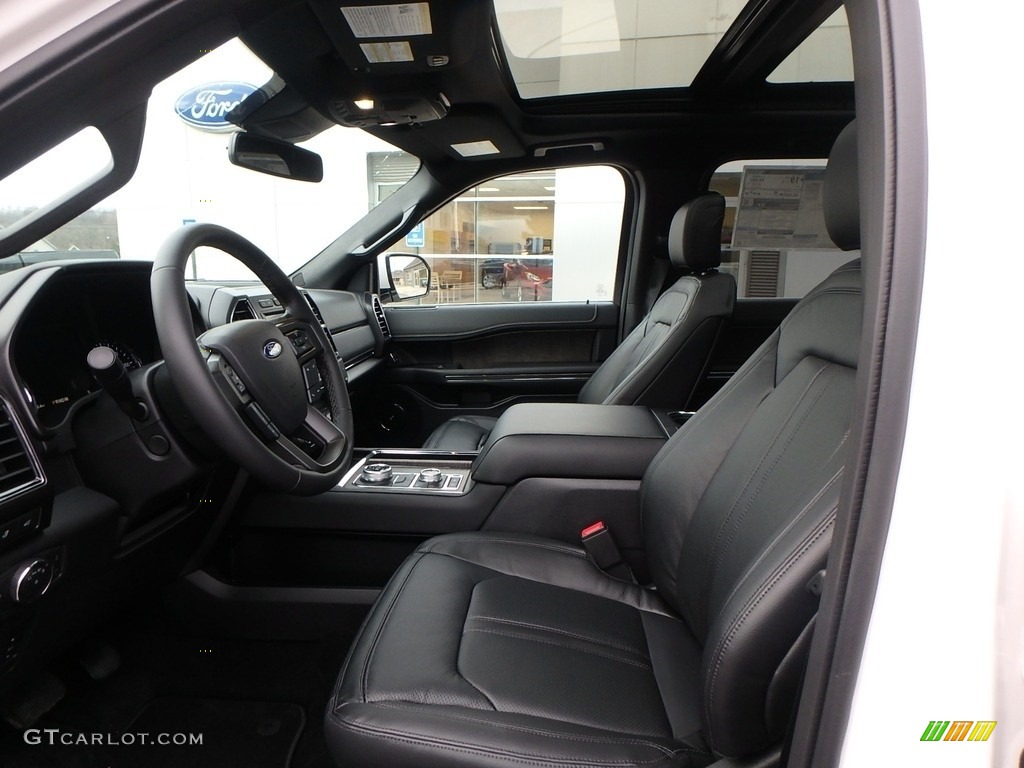 Ebony Interior 2019 Ford Expedition Limited 4x4 Photo #132345776