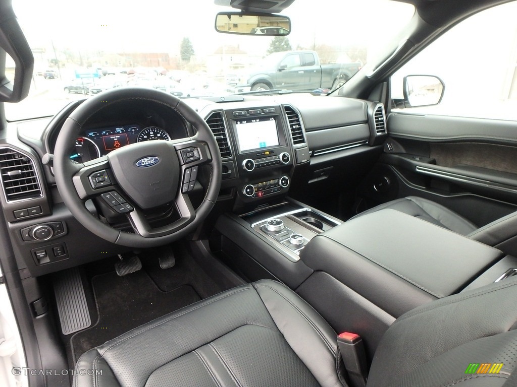 Ebony Interior 2019 Ford Expedition Limited 4x4 Photo #132345824