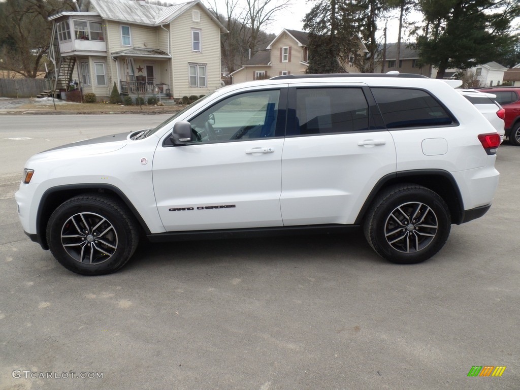 2017 Grand Cherokee Trailhawk 4x4 - Bright White / Black photo #8