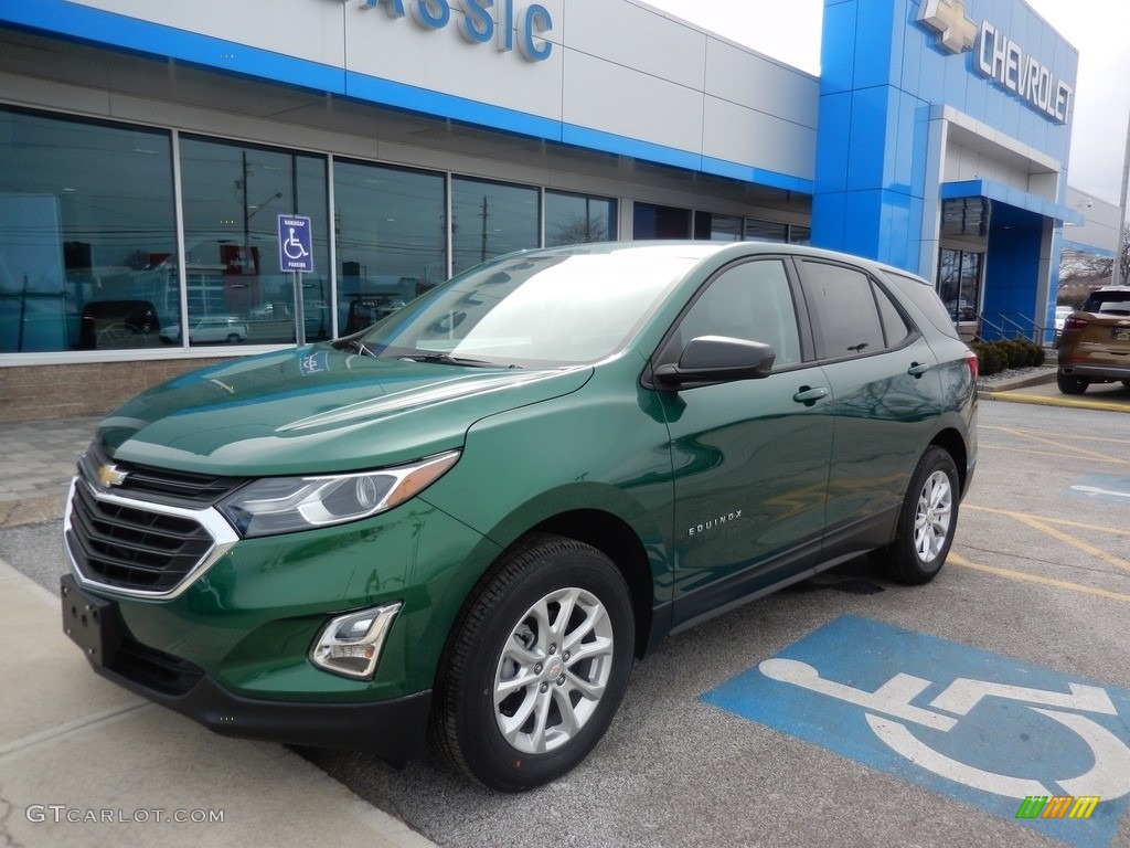 2019 Equinox LS AWD - Ivy Green Metallic / Medium Ash Gray photo #1