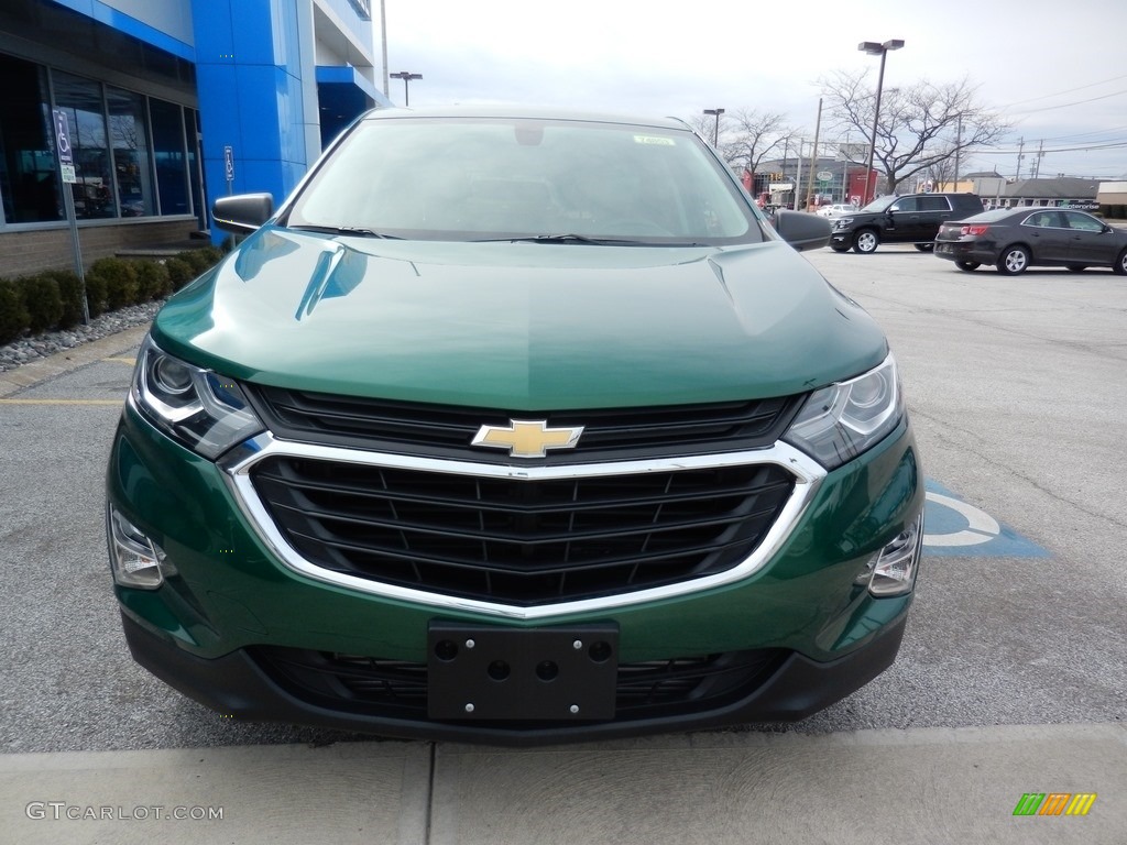 2019 Equinox LS AWD - Ivy Green Metallic / Medium Ash Gray photo #2