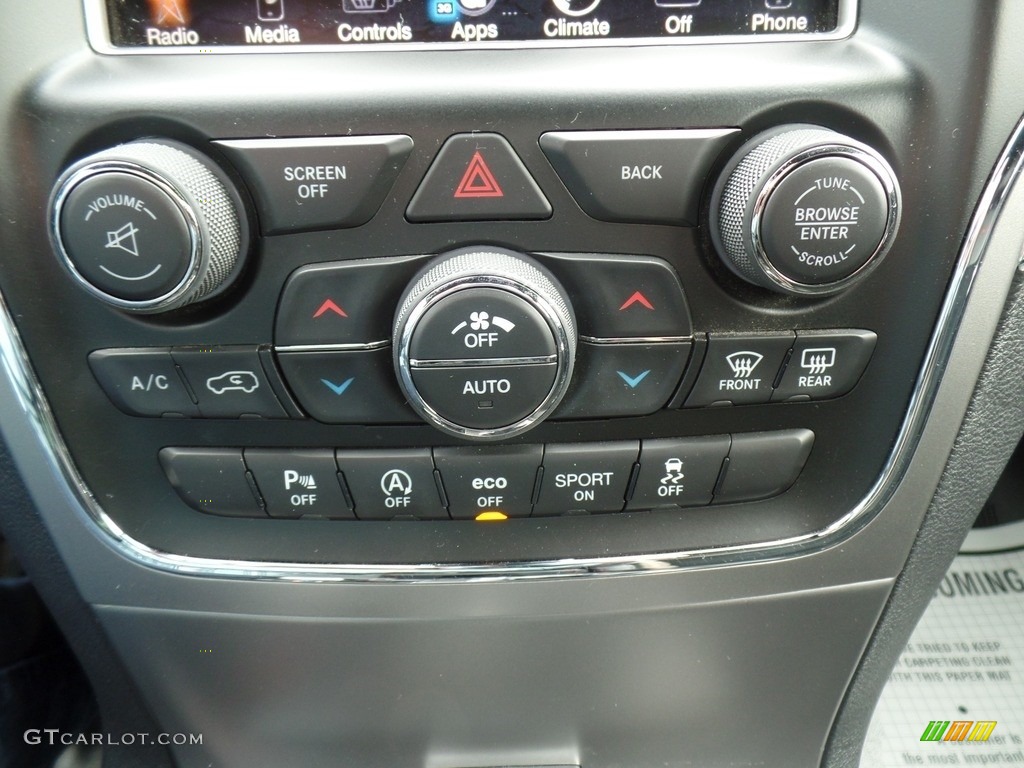 2017 Grand Cherokee Trailhawk 4x4 - Bright White / Black photo #31