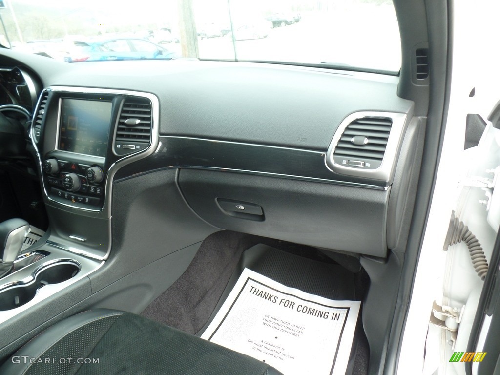 2017 Grand Cherokee Trailhawk 4x4 - Bright White / Black photo #46