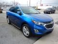 2019 Kinetic Blue Metallic Chevrolet Equinox LT AWD  photo #3